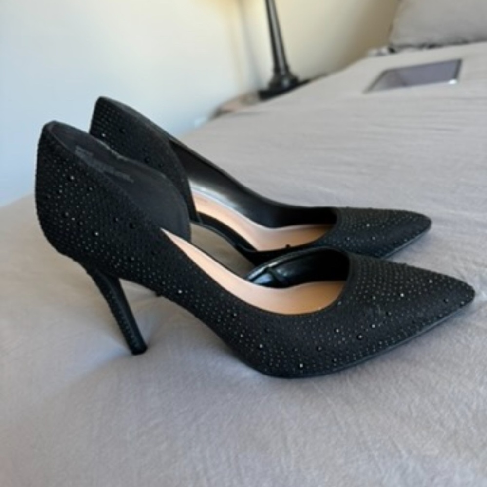 BCBG BCBGeneration stiletto heels pump high heels sparkly shoes NEW